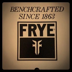 Frye boots. Brown - 9.5 women - worn once!